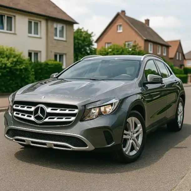 Ein gebrauchtes Mittelklasse-Auto steht beim Autoankauf in Mettmann bereit für die Bewertung und den Ankauf.